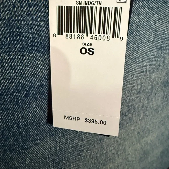 Ralph Lauren Denim a d Leather Tote Bag - Picture 4 of 5